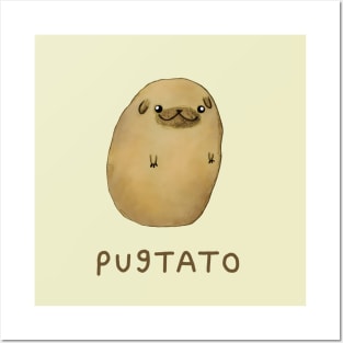Pugtato Posters and Art